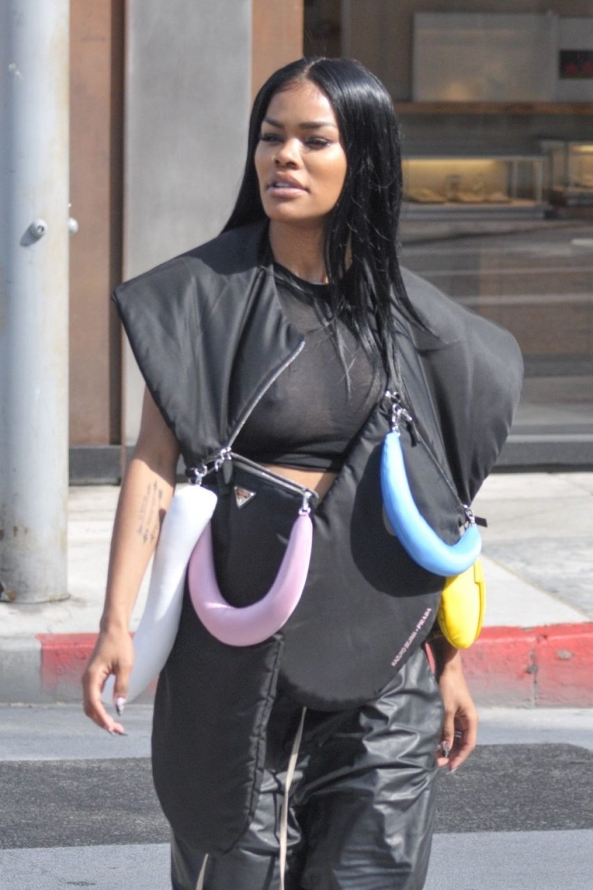 Teyana Taylor See Through Nude