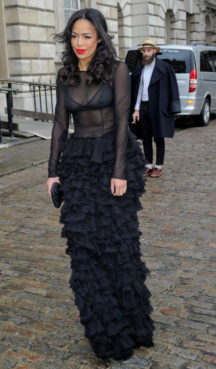 Sarah-Jane Crawford See Through Nude